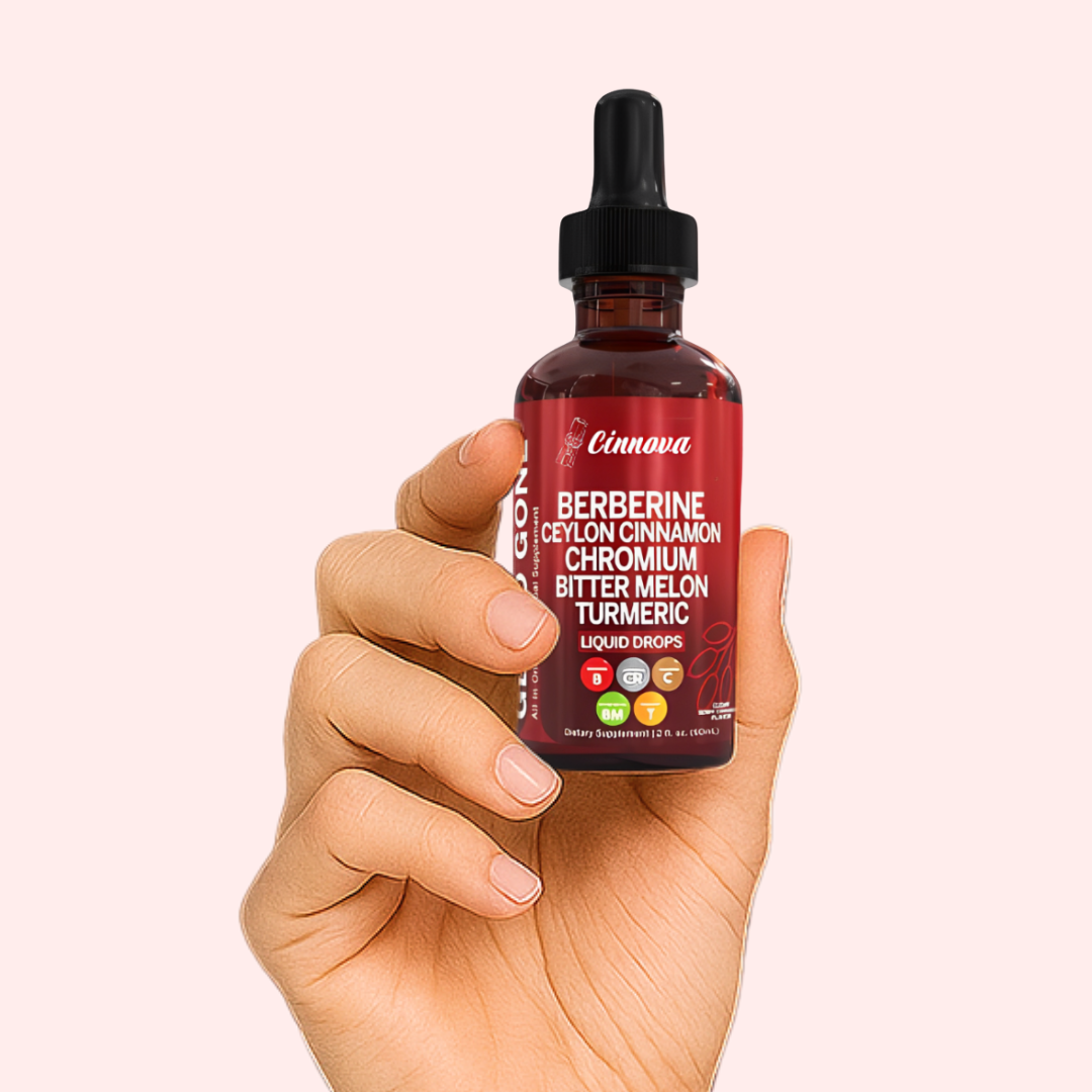Cinnova's Berberine with Ceylon Drops