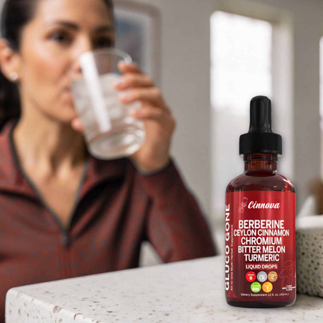 Cinnova's Berberine with Ceylon Drops