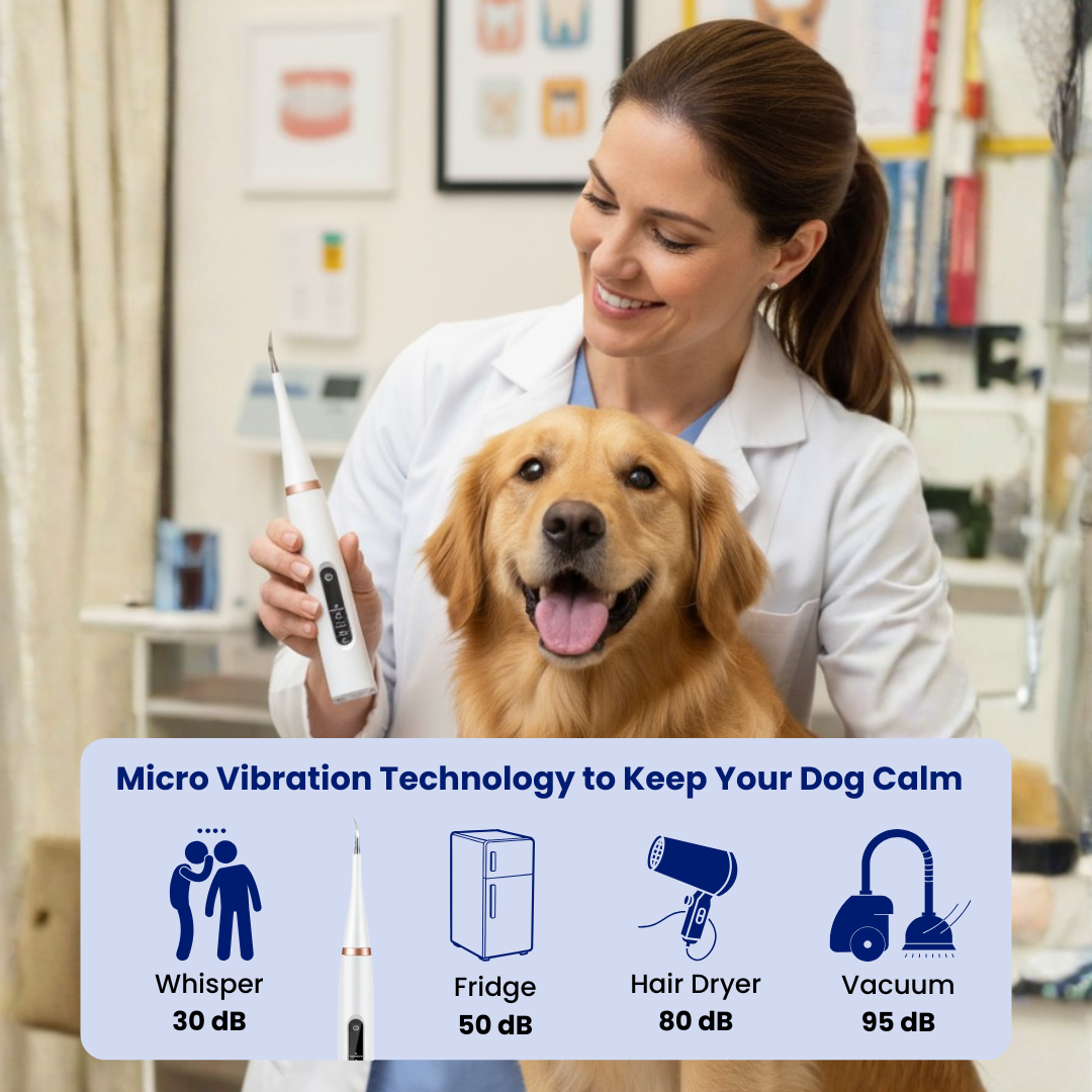 Silent Sonic Plaque & Tartar Remover for dogs